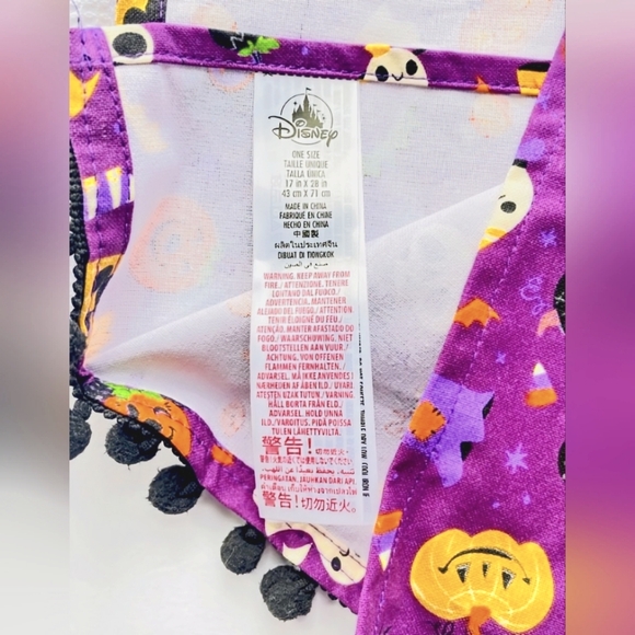 NWT, Disney Licensed, Happy Halloween, Mickey Mouse, 2 Piece, Decorative Towels - Picture 7 of 12